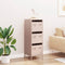 vidaXL - Hoge - kast - 39x35x103,5 - cm - staal - zwart