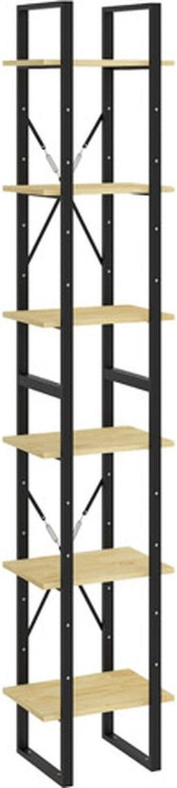 vidaXL - Hoge - kast - 40x30x210 - cm - massief - grenenhout