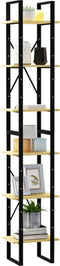 vidaXL - Hoge - kast - 40x30x210 - cm - massief - grenenhout