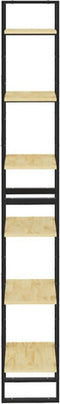 vidaXL - Hoge - kast - 40x30x210 - cm - massief - grenenhout