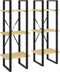 vidaXL - Hoge - kast - 40x30x210 - cm - massief - grenenhout