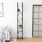 vidaXL - Hoge - kast - 40x30x210 - cm - massief - grenenhout - wit