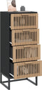 vidaXL - Hoge - kast - 40x30x95 - cm - bewerkt - hout