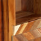 vidaXL - Hoge - kast - 40x32x122 - cm - massief - gerecycled - hout