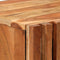 vidaXL - Hoge - kast - 40x34x110 - cm - massief - acaciahout