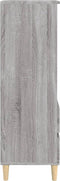vidaXL - Hoge - kast - 40x36x110 - cm - bewerkt - hout - grijs - sonoma