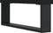 vidaXL - Hoge - kast - 40x36x110 - cm - bewerkt - hout - zwart