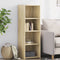 vidaXL - Hoge - kast - 40x41x124 - cm - bewerkt - hout - sonoma - eikenkleurig