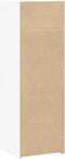 vidaXL - Hoge - kast - 40x41x124 - cm - bewerkt - hout - wit