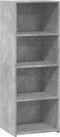 vidaXL - Hoge - kast - 45x41x124 - cm - bewerkt - hout - betongrijs