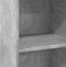 vidaXL - Hoge - kast - 45x41x124 - cm - bewerkt - hout - betongrijs