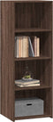 vidaXL - Hoge - kast - 45x41x124 - cm - bewerkt - hout - bruin - eikenkleurig