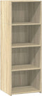 vidaXL - Hoge - kast - 45x41x124 - cm - bewerkt - hout - sonoma - eikenkleurig