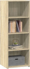 vidaXL - Hoge - kast - 45x41x124 - cm - bewerkt - hout - sonoma - eikenkleurig