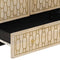 vidaXL - Hoge - kast - 60x33x100 - cm - massief - mangohout