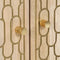 vidaXL - Hoge - kast - 60x33x100 - cm - massief - mangohout