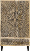 vidaXL - Hoge - kast - 60x33x100 - cm - massief - mangohout