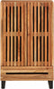 vidaXL - Hoge - kast - 60x34x100 - cm - massief - acaciahout