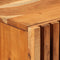 vidaXL - Hoge - kast - 60x34x100 - cm - massief - acaciahout