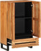 vidaXL - Hoge - kast - 60x34x100 - cm - massief - acaciahout