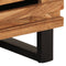 vidaXL - Hoge - kast - 60x34x100 - cm - massief - acaciahout