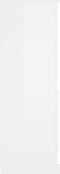 vidaXL - Hoge - kast - 60x35,5x103,5 - cm - bewerkt - hout - hoogglans - wit