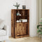 vidaXL - Hoge - kast - 60x35,5x103,5 - cm - bewerkt - hout - oud - houtkleurig