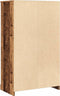 vidaXL - Hoge - kast - 60x35,5x103,5 - cm - bewerkt - hout - oud - houtkleurig