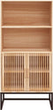 vidaXL - Hoge - kast - 60x35x125 - cm - bewerkt - hout