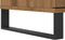 vidaXL - Hoge - kast - 60x36x110 - cm - bewerkt - hout - artisanaal - eikenkleur