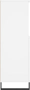 vidaXL - Hoge - kast - 60x36x110 - cm - bewerkt - hout - wit
