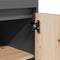 vidaXL - Hoge - kast - 60x40x116,5 - cm - massief - grenenhout - grijs