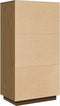 vidaXL - Hoge - kast - 60x40x116,5 - cm - massief - grenenhout - honingbruin