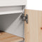 vidaXL - Hoge - kast - 60x40x116,5 - cm - massief - grenenhout - wit