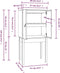 vidaXL - Hoge - kast - 60x40x120 - cm - massief - grenenhout