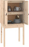 vidaXL - Hoge - kast - 60x40x120 - cm - massief - grenenhout