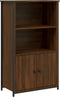 vidaXL - Hoge - kast - 62x32x103,5 - cm - bewerkt - hout - bruin - eikenkleur