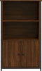 vidaXL - Hoge - kast - 62x32x103,5 - cm - bewerkt - hout - bruin - eikenkleur