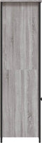 vidaXL - Hoge - kast - 62x36x121,5 - cm - bewerkt - hout - grijs - sonoma