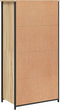 vidaXL - Hoge - kast - 62x36x121,5 - cm - bewerkt - hout - sonoma - eiken