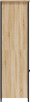 vidaXL - Hoge - kast - 62x36x121,5 - cm - bewerkt - hout - sonoma - eiken