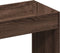 vidaXL - Hoge - kast - 63x33x100 - cm - bewerkt - hout - bruin - eikenkleurig