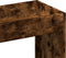 vidaXL - Hoge - kast - 63x33x100 - cm - bewerkt - hout - gerookt - eikenkleurig