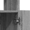 vidaXL - Hoge - kast - 63x33x100 - cm - bewerkt - hout - grijs - sonoma - eikenkleurig