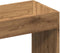 vidaXL - Hoge - kast - 63x33x140 - cm - bewerkt - hout - artisanaal - eikenkleurig