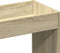 vidaXL - Hoge - kast - 63x33x140 - cm - bewerkt - hout - sonoma - eikenkleurig