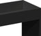vidaXL - Hoge - kast - 63x33x140 - cm - bewerkt - hout - zwart