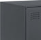 vidaXL - Hoge - kast - 67x39x95 - cm - staal - antracietkleurig