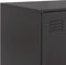 vidaXL - Hoge - kast - 67x39x95 - cm - staal - zwart