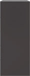 vidaXL - Hoge - kast - 67x39x95 - cm - staal - zwart